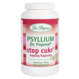 Dr. Popov Psyllium stop cukor 120tbl