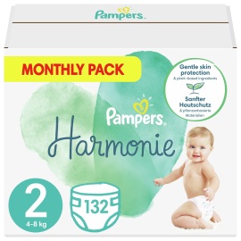 Pampers Harmonie 2 4-8kg 132ks