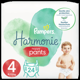 Pampers Pants Harmonie 4 9-15kg 24ks