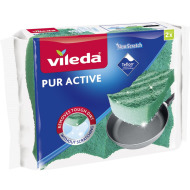 Vileda Hubka Pur, active, stredná, 2ks - cena, porovnanie