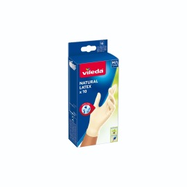 Vileda Natural Latex rukavice M/L 10 ks