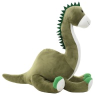 vidaXL Hračka dinosaurus Brontosaurus zelený plyšový - cena, porovnanie