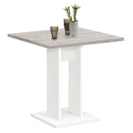 FMD Jedálenský stolík 70 cm pieskovo-dubový a biely - cena, porovnanie