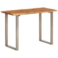 vidaXL Jedálenský stôl 110x50x76 cm masívne akáciové drevo - cena, porovnanie