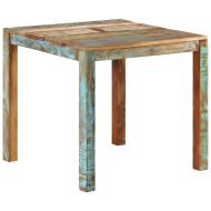 vidaXL Jedálenský stôl 82x80x76 cm recyklovaný masív - cena, porovnanie