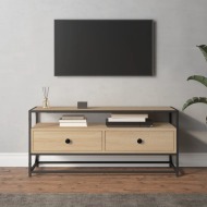 vidaXL TV skrinka dub sonoma 100x35x45 cm kompozitné drevo - cena, porovnanie