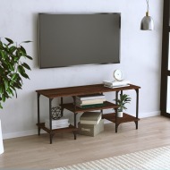 vidaXL TV skrinka hnedý dub 102x35x45,5 cm kompozitné drevo - cena, porovnanie