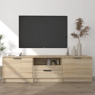 vidaXL TV stolík dub sonoma 140x35x40 cm spracované drevo - cena, porovnanie