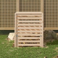 vidaXL Kompostér 82,5x82,5x99,5 cm masívne borovicové drevo - cena, porovnanie