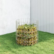 vidaXL Záhradný kompostér Ø50x50 cm pozinkovaná oceľ - cena, porovnanie