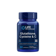 Life Extension Glutathion Cystein & C 100tbl - cena, porovnanie