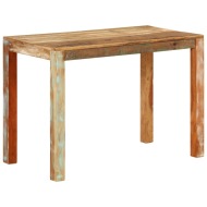 vidaXL Jedálenský stôl 110x55x76 cm masívne recyklované drevo - cena, porovnanie