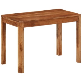 vidaXL Jedálenský stôl, akáciový masív s medovým náterom 110x60x76 cm
