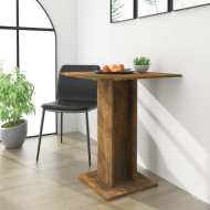 vidaXL Bistro stolík údený dub 60x60x75 cm spracované drevo - cena, porovnanie