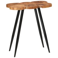 vidaXL Barový stôl s dizajnom polienok 90x54x105 cm masívna akácia - cena, porovnanie
