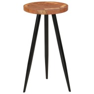 vidaXL Barový stôl s dizajnom polienok Ø53x105 cm masívna akácia - cena, porovnanie