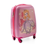 Rogal Ružový kufor pre deti "Princess" M - cena, porovnanie