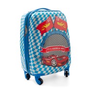 Rogal Modrý detský kufor na kolieskach "Formula" M - cena, porovnanie