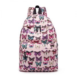 Konofactory vzorovaný ruksak do školy „Butterfly“