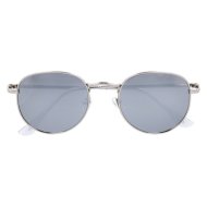 Sunmania Strieborné slnečné okuliare pilotky "Oval Classic" - cena, porovnanie