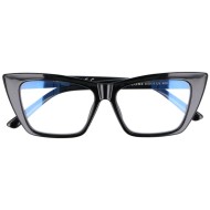 Sunmania Čierne mačacie okuliare proti modrému svetlu "Cattie" - cena, porovnanie