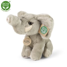 Rappa Plyšový slon sediaci 18cm ECO-FRIENDLY