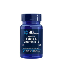 Life Extension BioActive Folate & Vitamin B12 90tbl