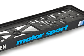 Podložka pod ŠPZ VW MOTOR SPORT - sada 2ks
