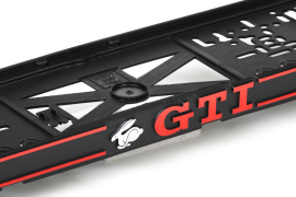 Podložka pod ŠPZ VW GTI - sada 2ks