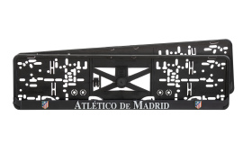 Podložka pod ŠPZ Atletico de Madrid - sada 2ks