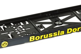 Podložka pod ŠPZ Borussia Dortmund - sada 2ks