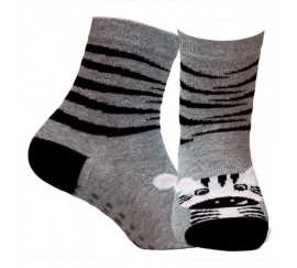 Wola Detské ponožky s protišmykovým chodidlom Zebra