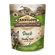 Carnilove Dog Pouch Paté Duck with Timothy Grass 300g - cena, porovnanie