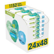 Pampers Harmonie Aqua Plastic Free 24x48ks - cena, porovnanie