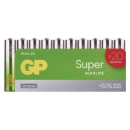 GP SUPER ALKALINE LR03 (AAA) 20ks - cena, porovnanie