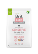 Brit Care Dog Sustainable Sensitive 3kg - cena, porovnanie