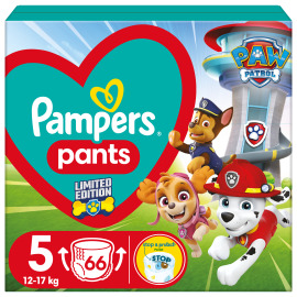 Pampers Active Baby Pants Paw Patrol 5 12-17kg 66ks