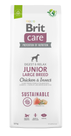 Brit Care Dog Sustainable Junior Large Breed 12kg