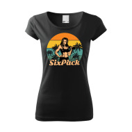 SixPack Dámske Tričko Pure čierne - cena, porovnanie