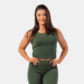 Nebbia Tank Top Ribbed Organic