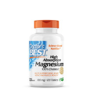 Doctor's Best High Absorption Magnesium 120tbl - cena, porovnanie