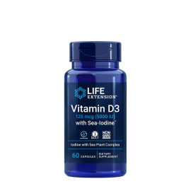 Life Extension Vitamin D3 with Sea-Iodine 60tbl