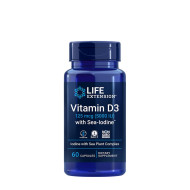 Life Extension Vitamin D3 with Sea-Iodine 60tbl - cena, porovnanie