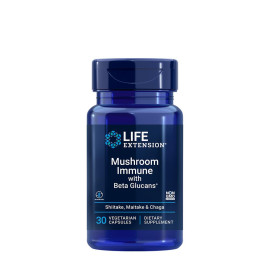 Life Extension Mushroom Immune With Beta Glucans 30tbl
