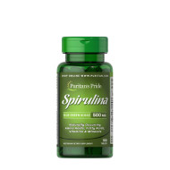 Puritan's Pride Spirulina 500 mg 100tbl - cena, porovnanie