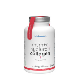 Nutriversum MSM+C Hyaluron Collagen 120tbl