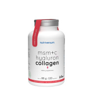 Nutriversum MSM+C Hyaluron Collagen 120tbl - cena, porovnanie