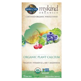 Garden Of Life Mykind Organic Plant Calcium 90tbl