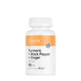 Ostrovit Turmeric + Black Pepper + Ginger 90tbl