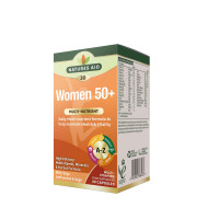 Natures Aid Women 50+ Multinutrient 30tbl - cena, porovnanie